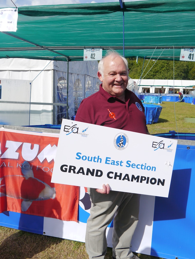 Paul Williams Grand Champion South East Koi Show