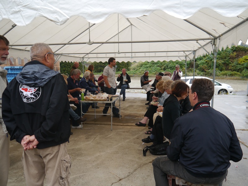 Group at Toshios harvest